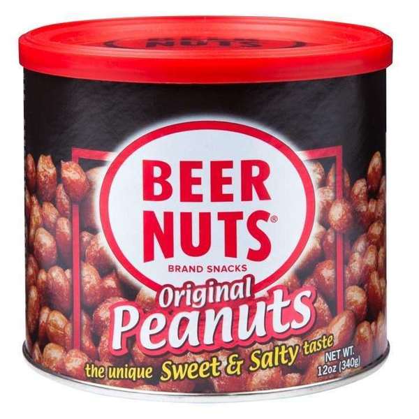 Beer Nuts Beer Nuts Original Sweet & Salty Peanuts, PK12 70143